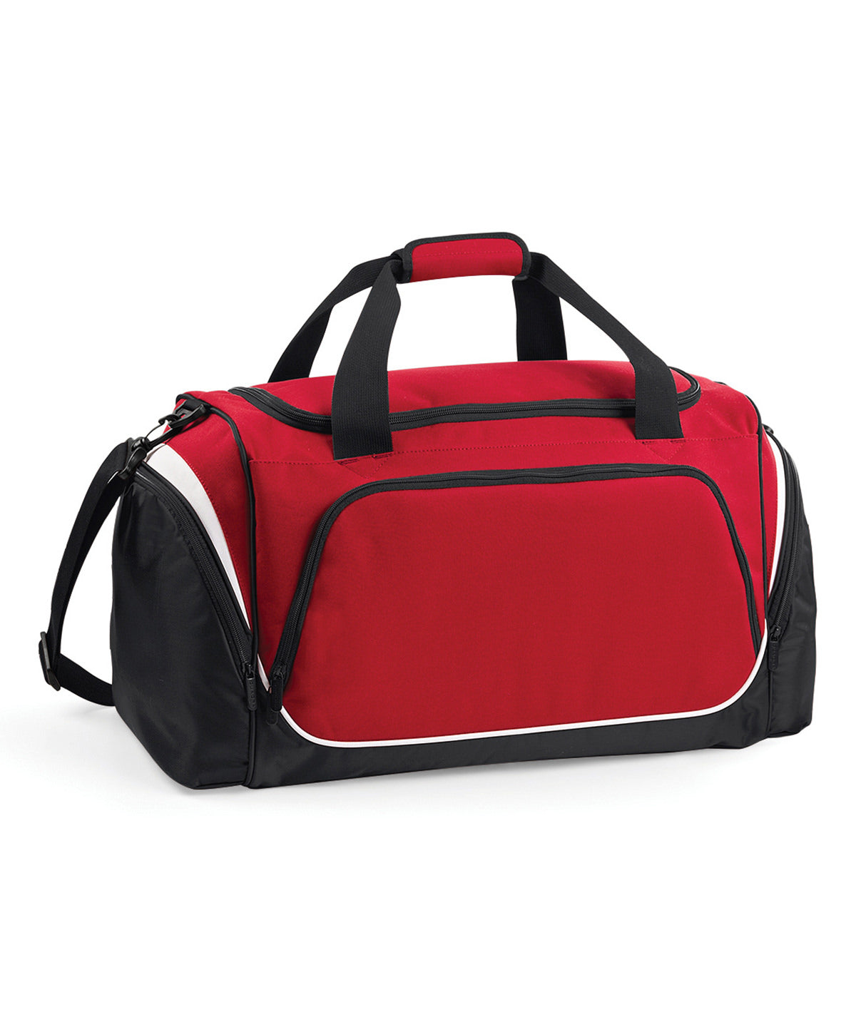 Quadra Pro team holdall - Classic Red/Black/White / One size - Bags: Black