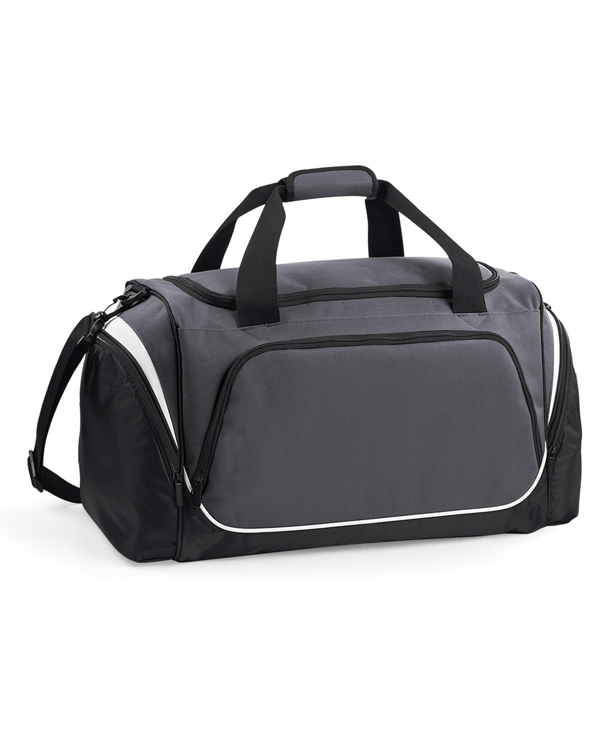 Quadra Pro team holdall - Graphite/Black/White / One size - Bags: Black