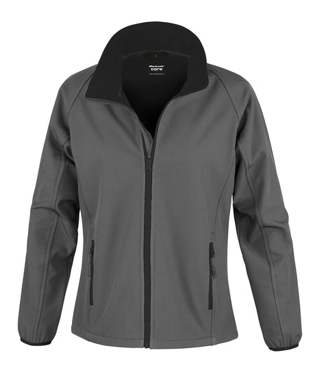 Result Womens Core printable softshell jacket