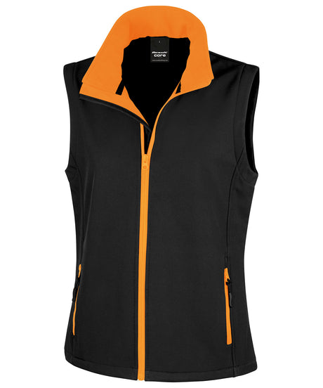 Result Womens printable softshell bodywarmer