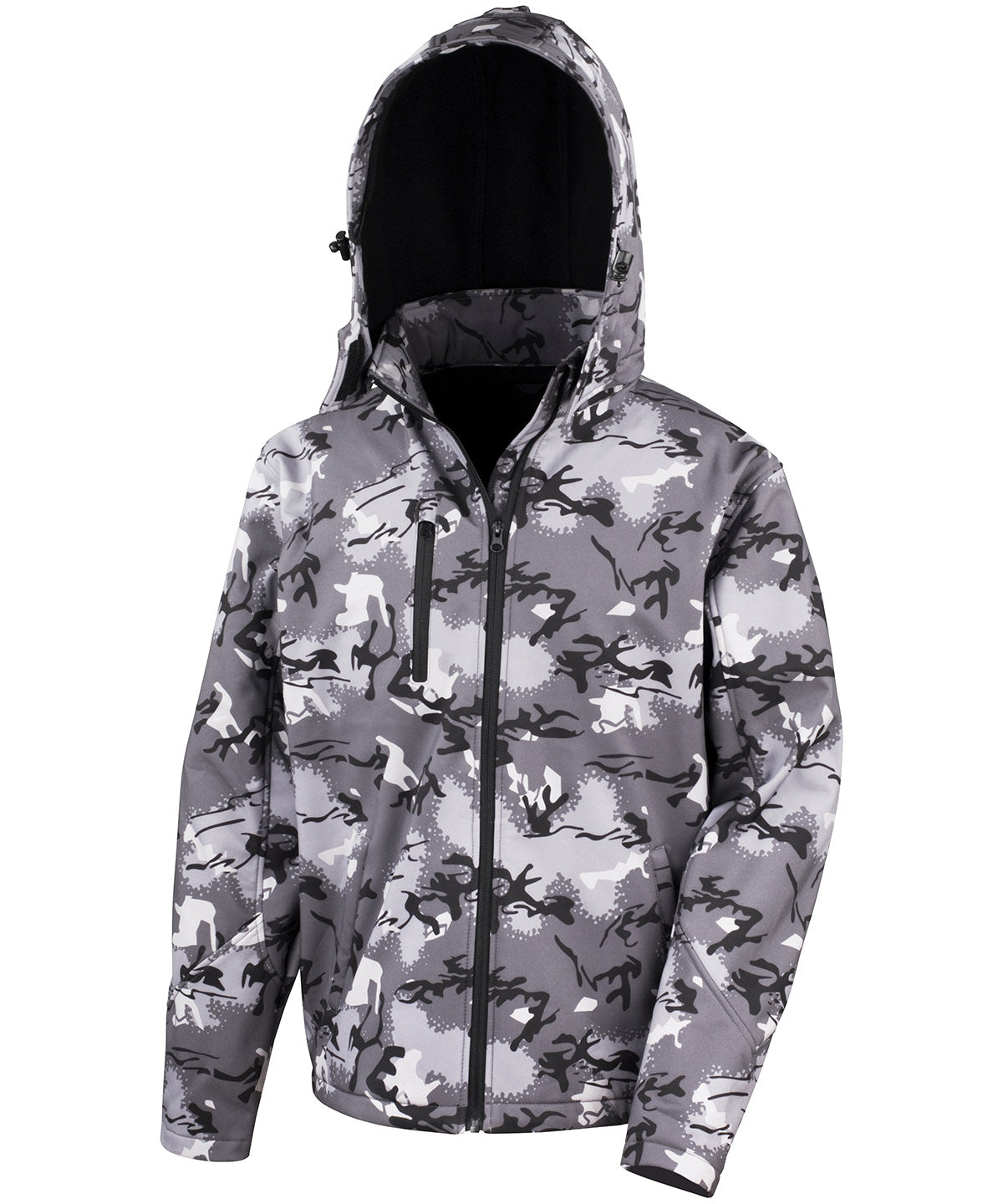 Result Camo Tx Performance Hooded Softshell Jacket