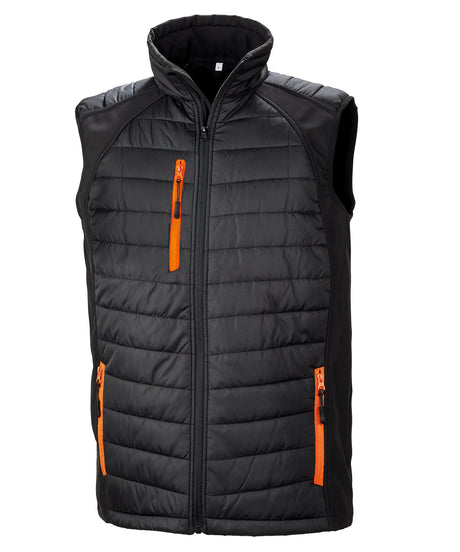 Result compass padded softshell gilet
