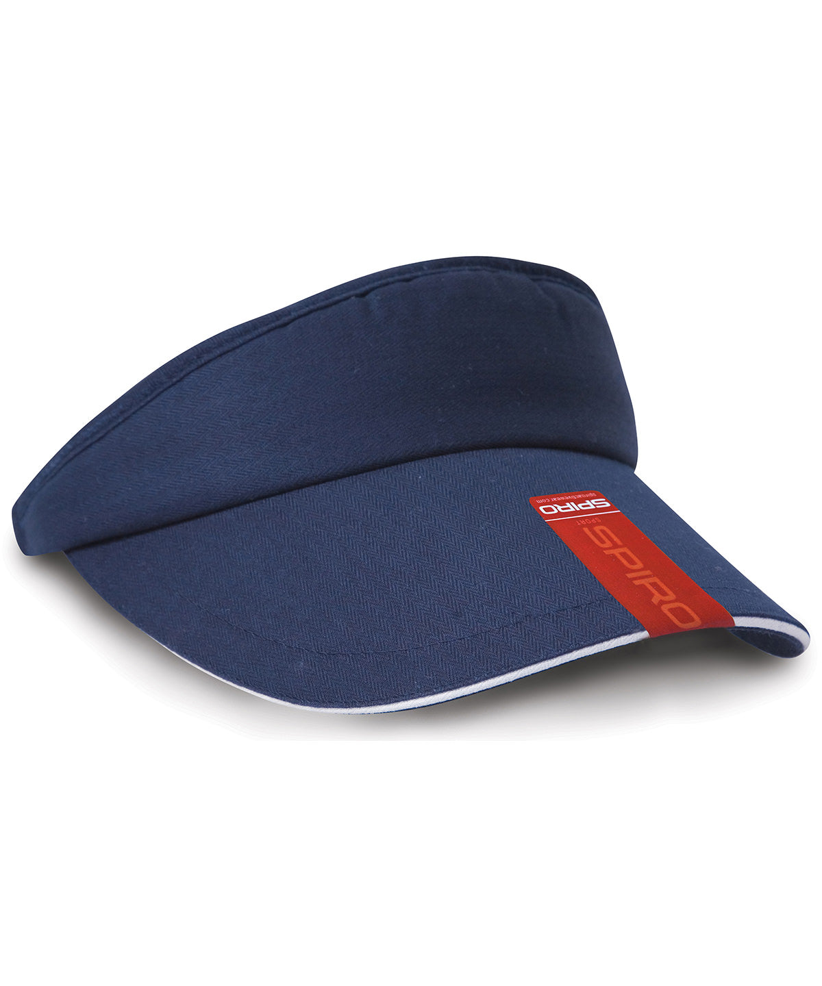 Result Herringbone sun visor with sandwich peak