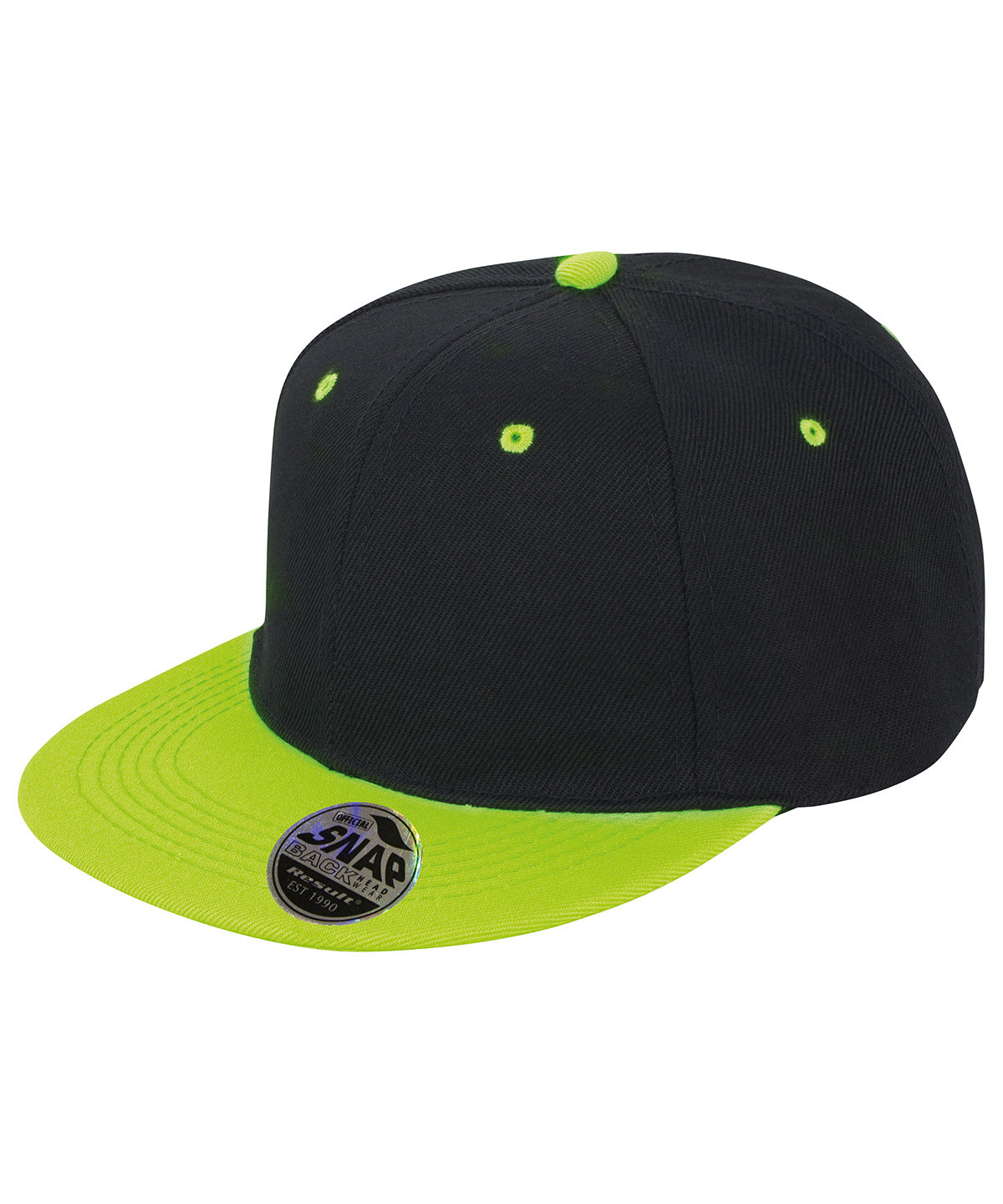 Result Bronx Original Flat Peak Snapback Dual Colour Cap