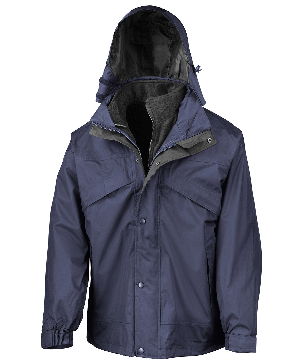 Result 3-in-1 zip and clip jacket