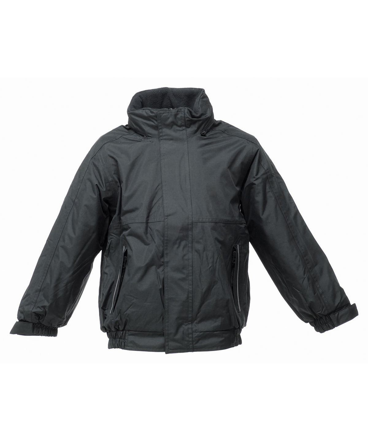 Regatta Kids Dover jacket - Black/Ash / 3/4 Years - Jackets