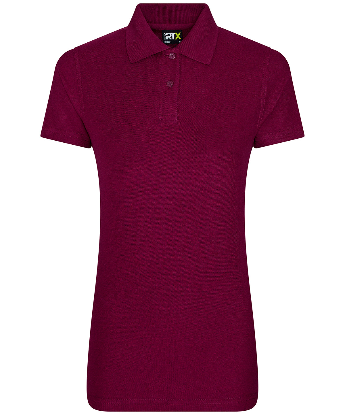 ProRTX Womens pro polo Burgundy