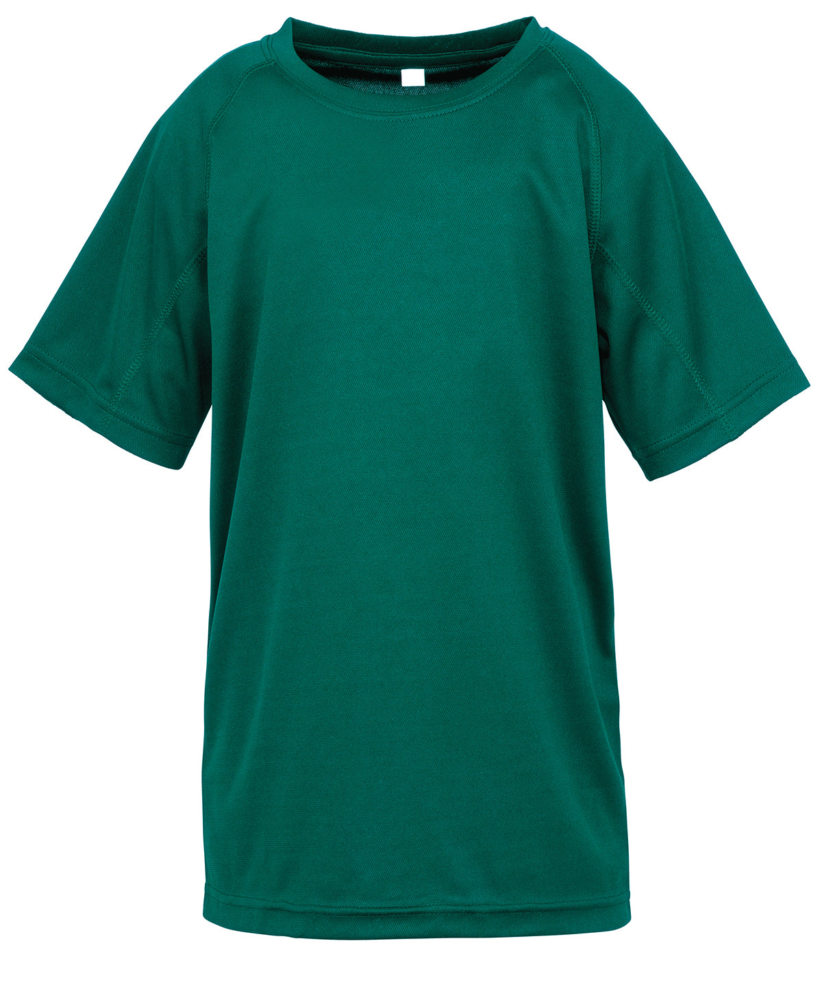 Spiro Junior Performance Aircool Tee - Bottle Green / XS - T-Shirts