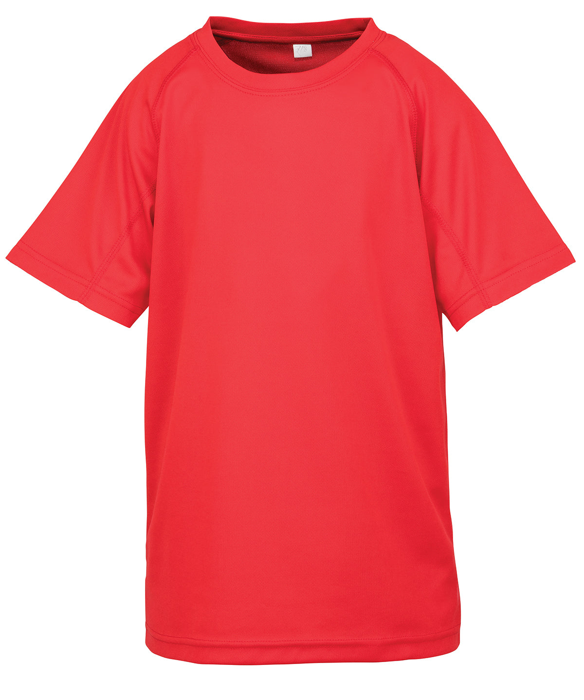 Spiro Junior Performance Aircool Tee - Red / XS - T-Shirts