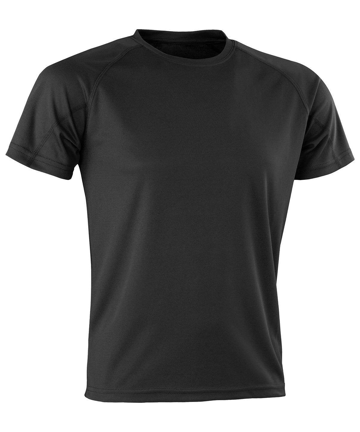 Spiro Performance Aircool Tee Black