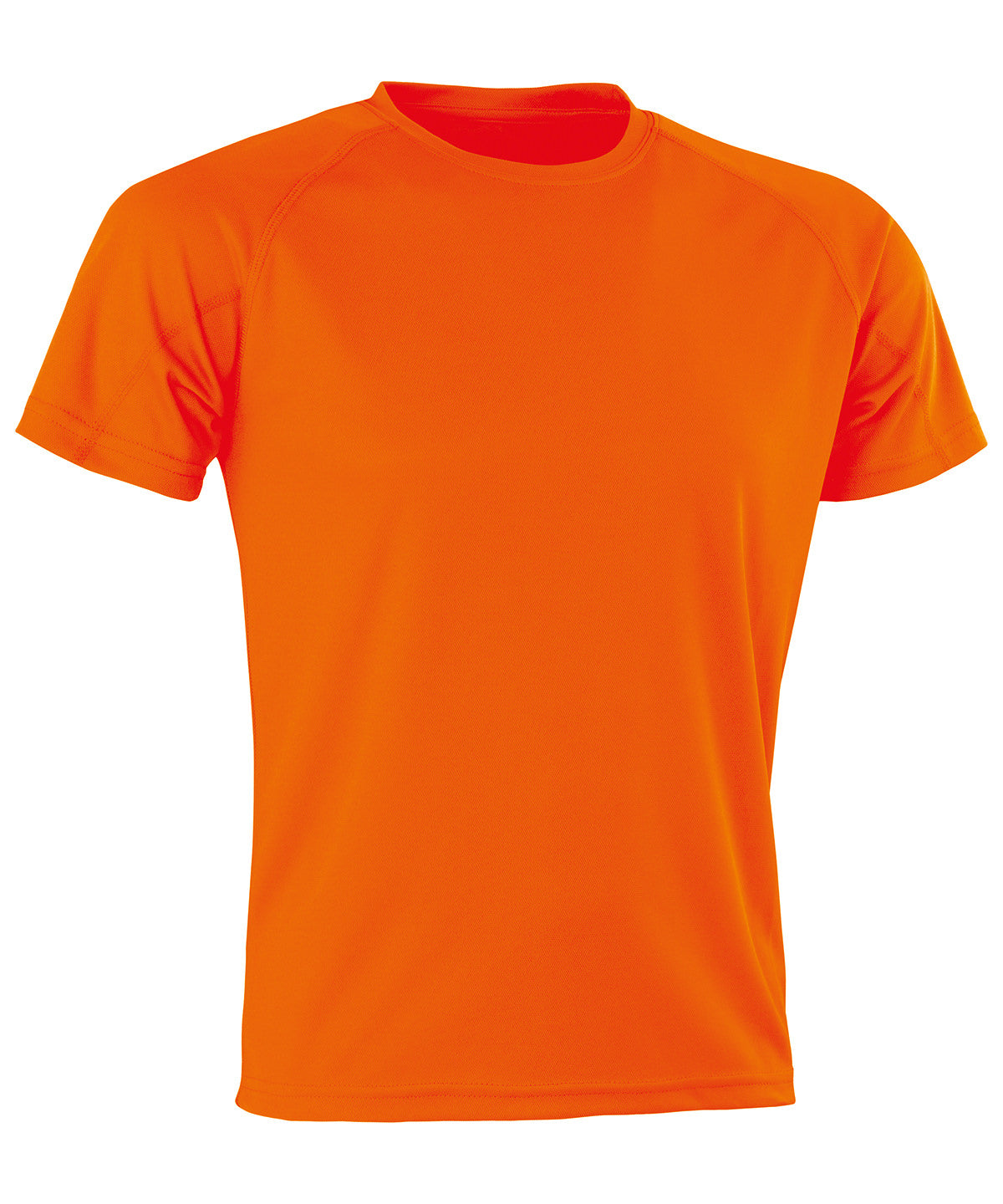 Spiro Performance Aircool Tee Flo Orange