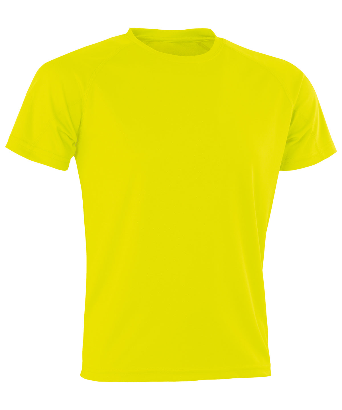 Spiro Performance Aircool Tee Flo Yellow - XXS - T-Shirts