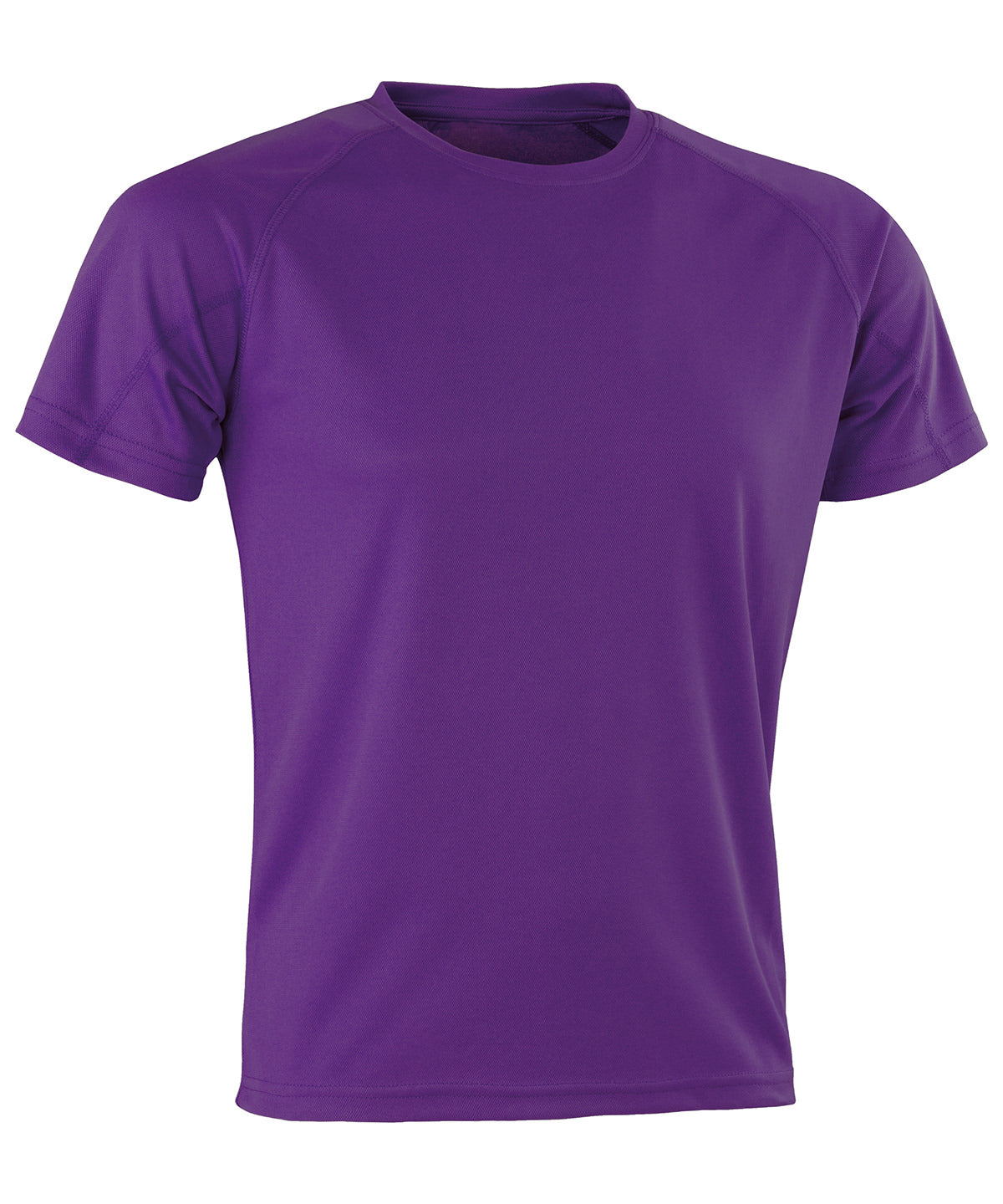 Spiro Performance Aircool Tee Purple