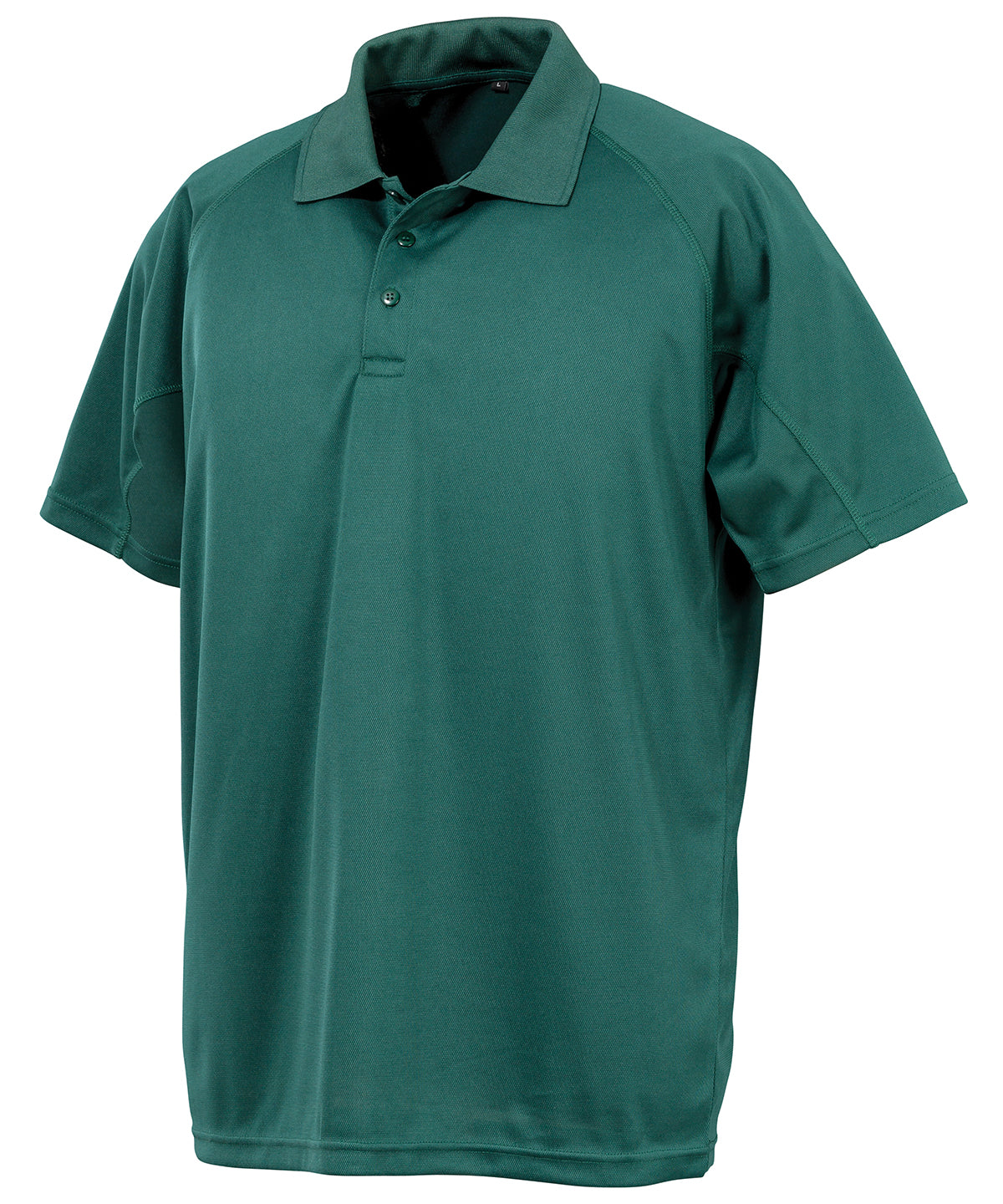 Spiro Performance Aircool Polo Shirt Bottle Green - XXS - Shirts