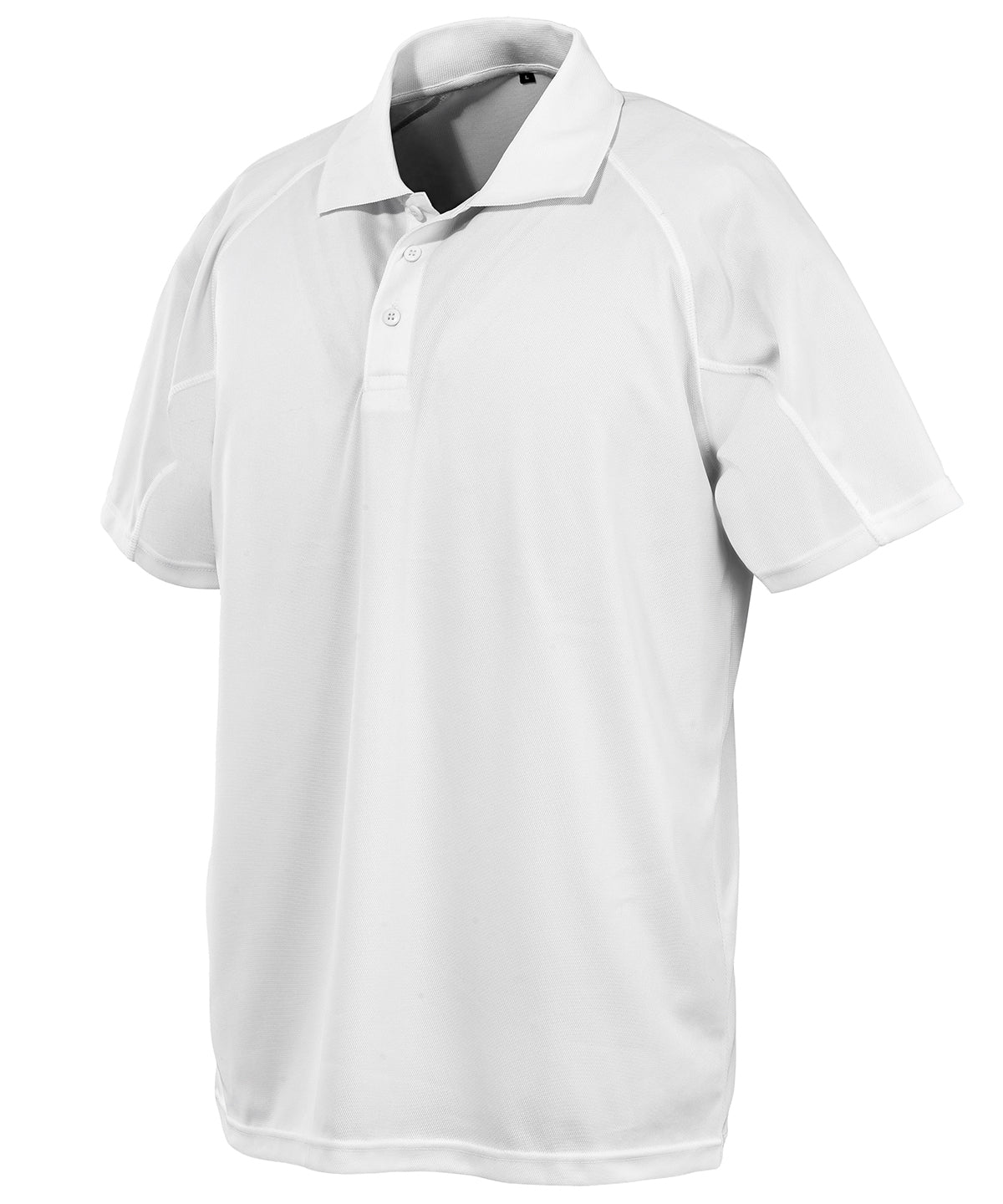 Spiro Performance Aircool Polo Shirt White