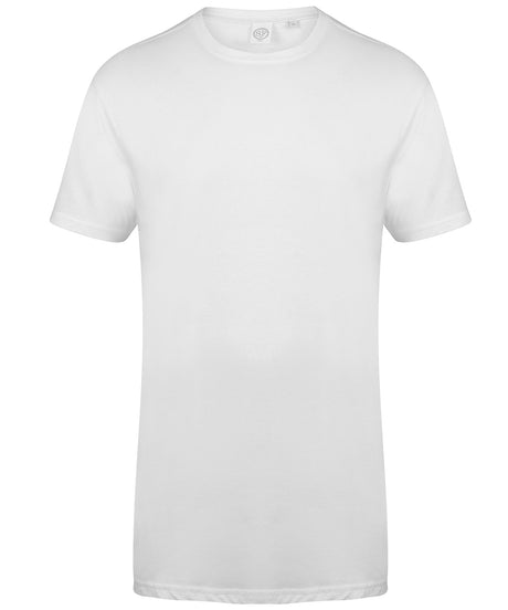 SF Longline T-Shirt With Dipped Hem