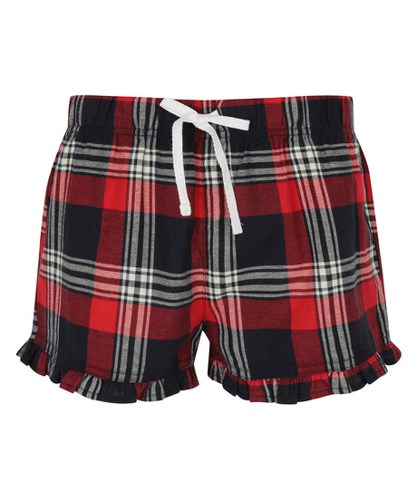 SF Women'S Tartan Frill Shorts