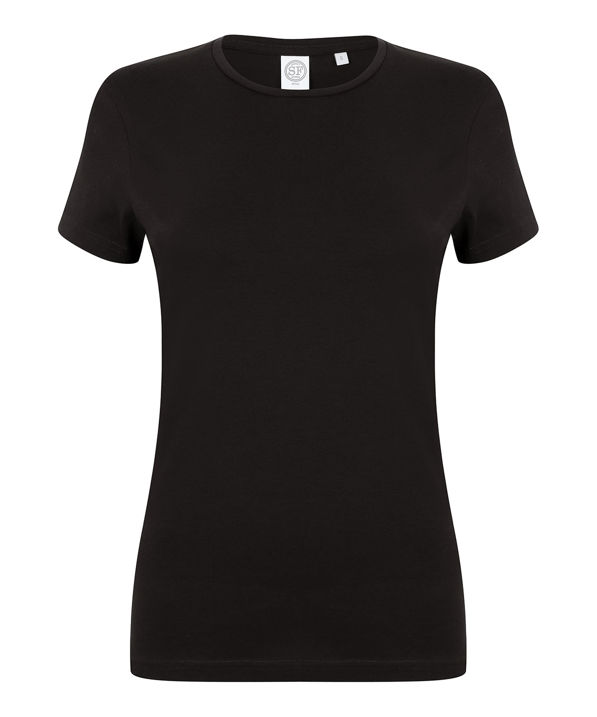 SF Feel Good Womens Stretch T-Shirt Black - XS - T-Shirts