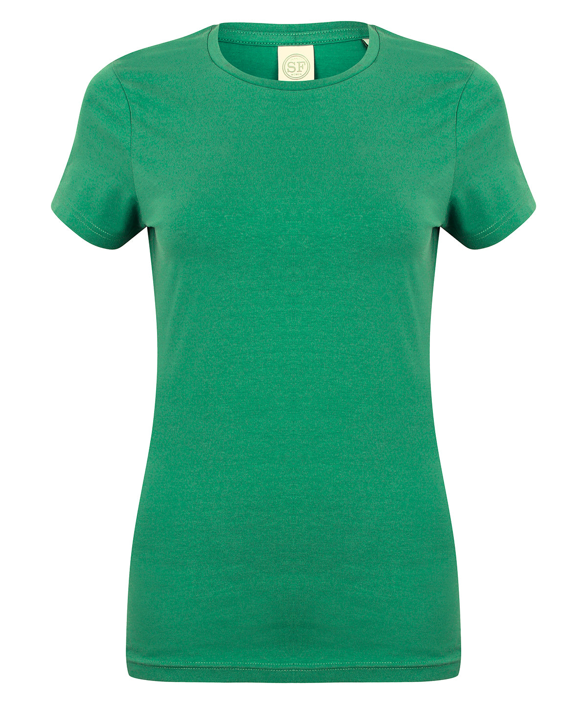 SF Feel Good Womens Stretch T-Shirt Green - XS - T-Shirts