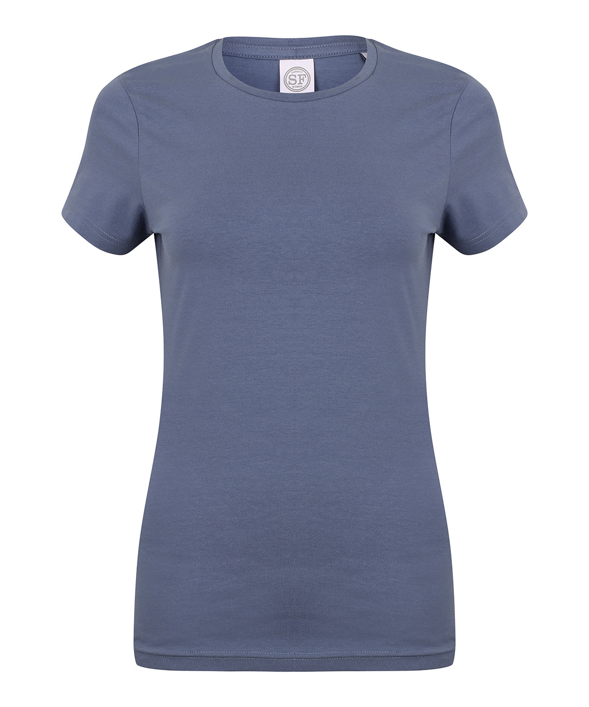 SF Feel Good Womens Stretch T-Shirt Heather Navy
