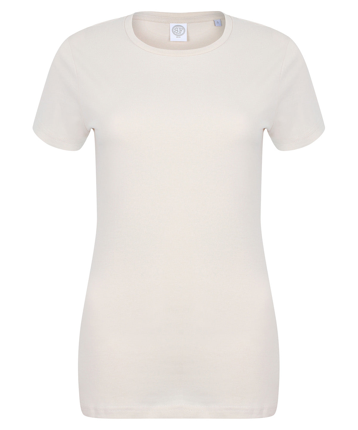SF Feel Good Womens Stretch T-Shirt Light Stone - XS - T-Shirts