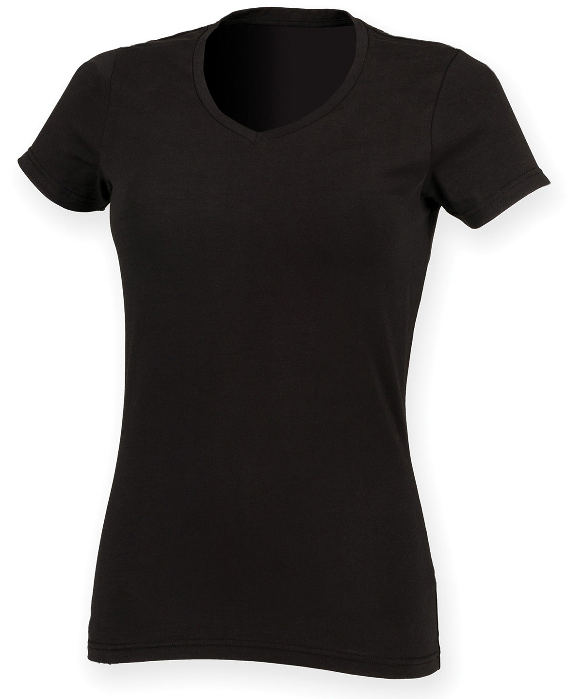 SF Feel Good Womens Stretch V-Neck T-Shirt