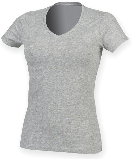 SF Feel Good Womens Stretch V-Neck T-Shirt