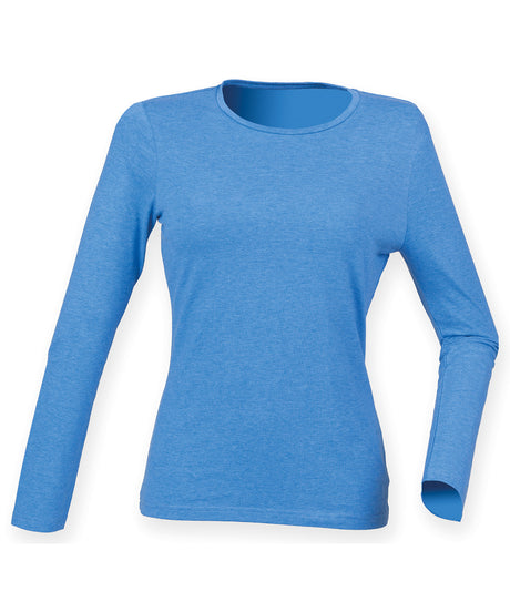 SF Womens Feel Good Long Sleeved Stretch T-Shirt