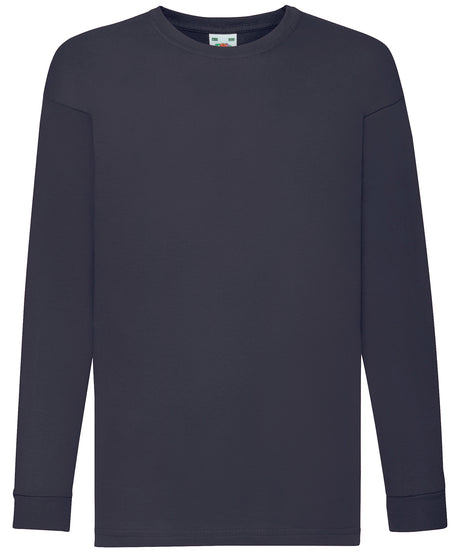 Fruit of the Loom Kids long sleeve valueweight T