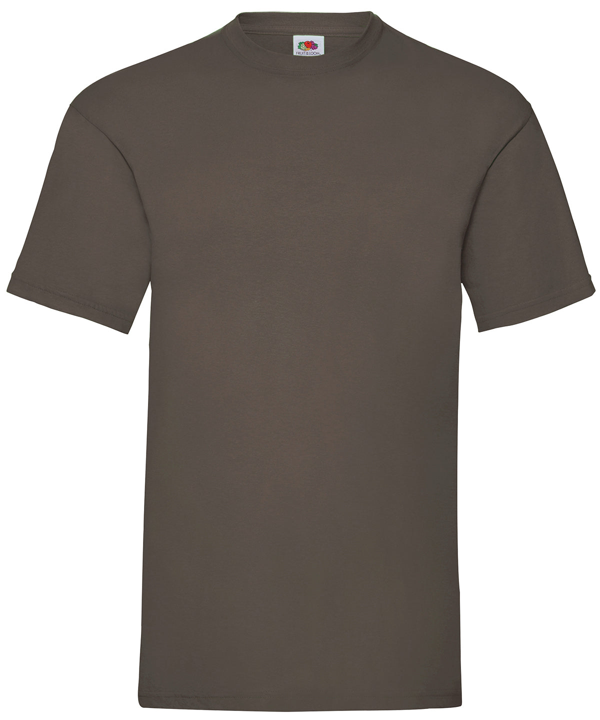 Fruit of the Loom Valueweight T Chocolate
