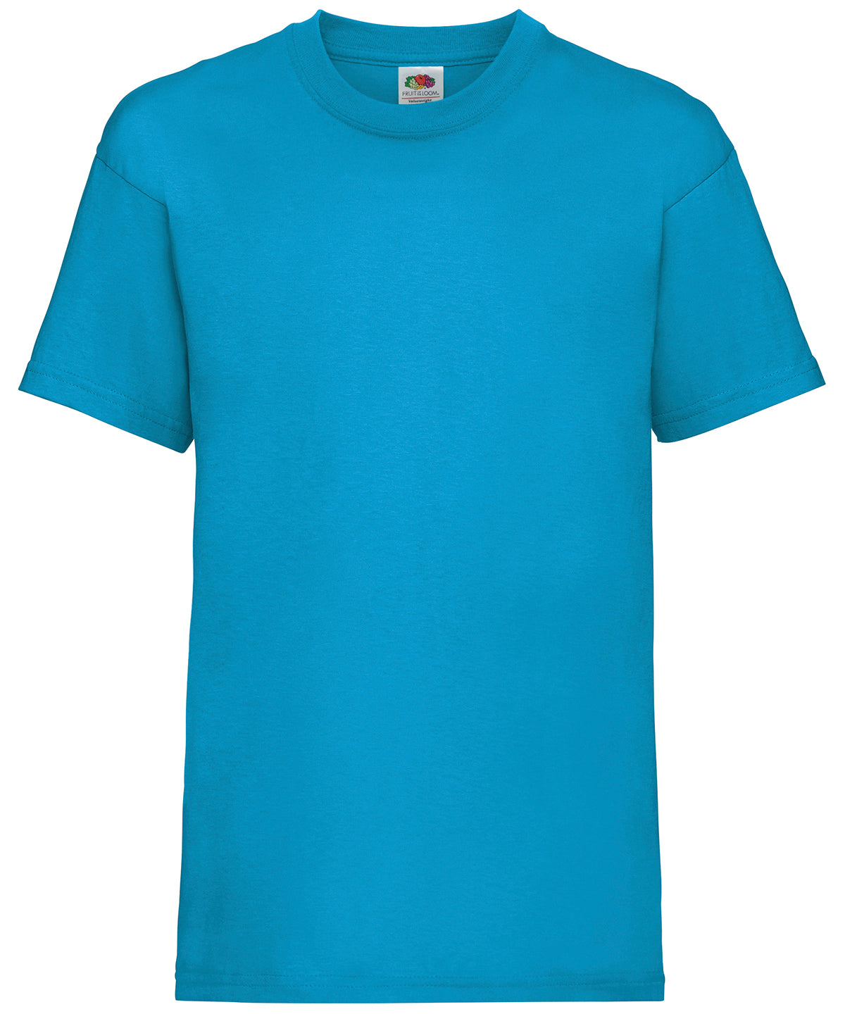 Fruit of the Loom Kids valueweight T Azure Blue