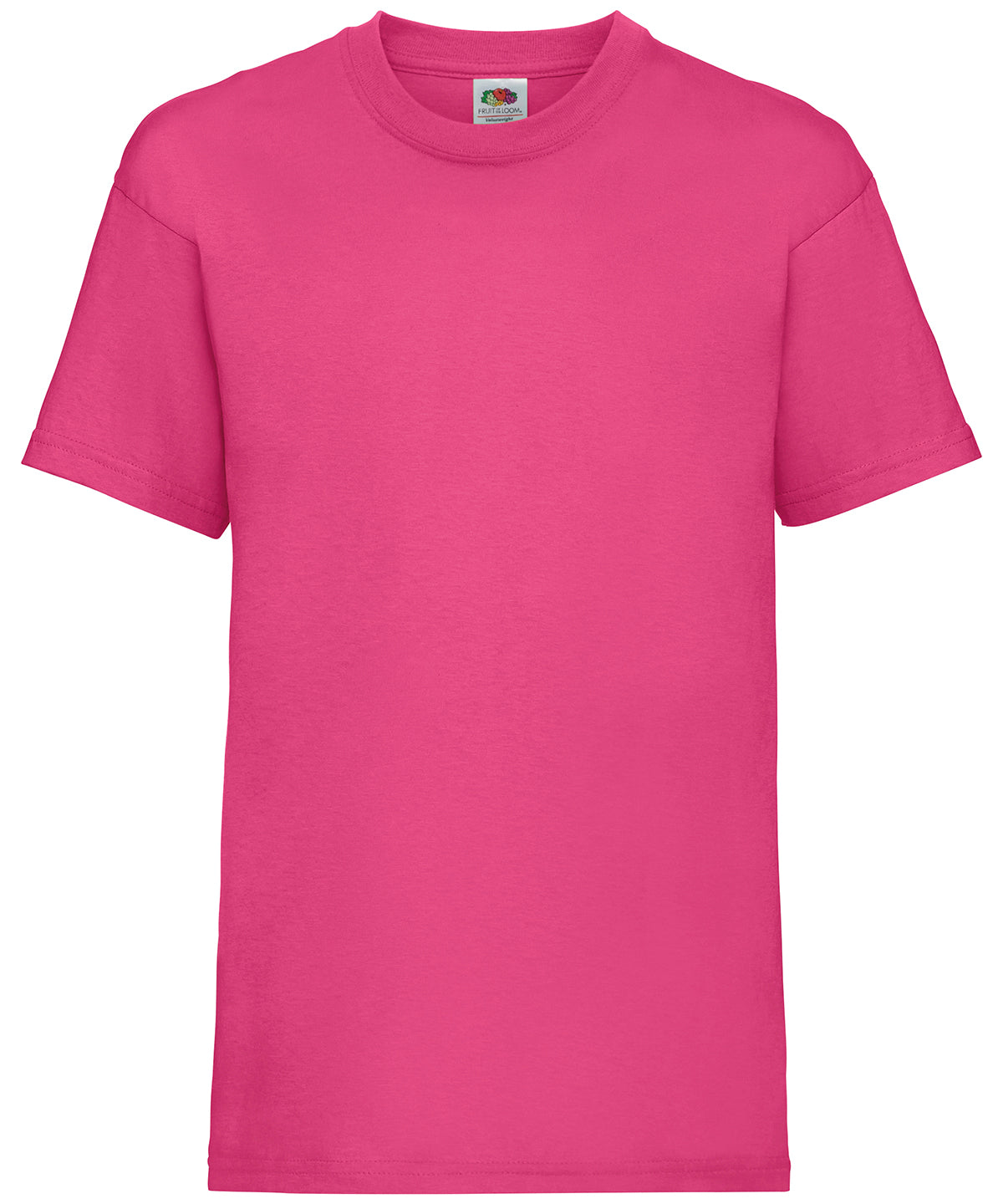 Fruit of the Loom Kids valueweight T Fuchsia
