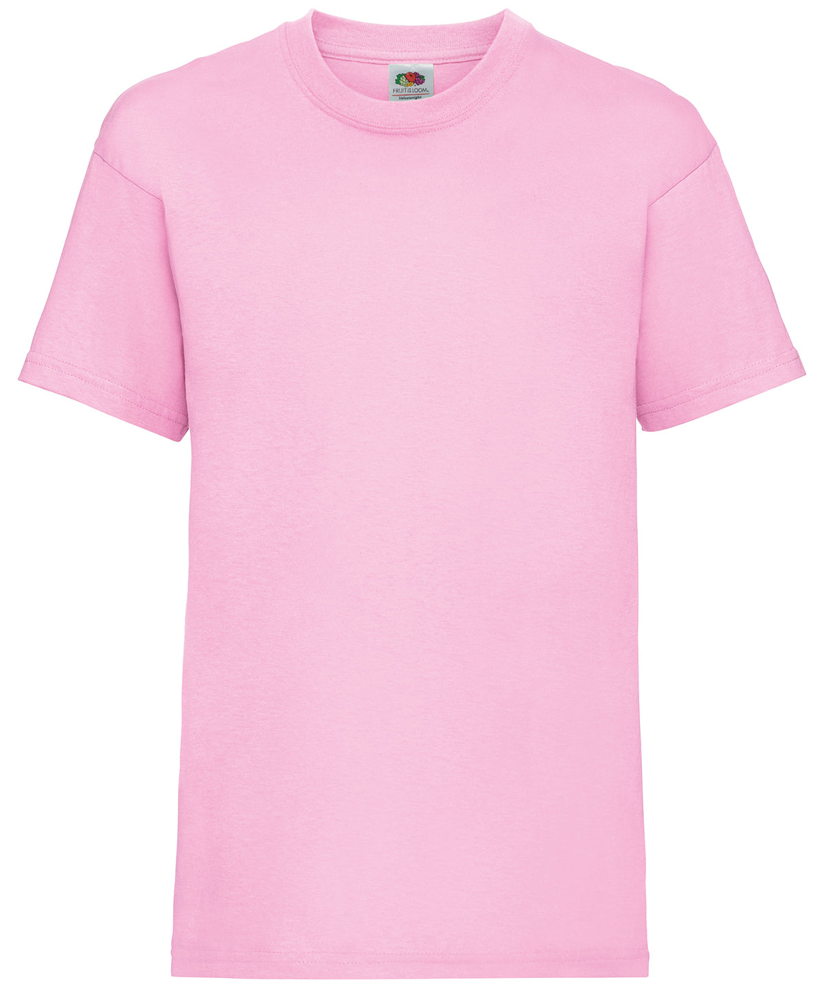 Fruit of the Loom Kids valueweight T Light Pink