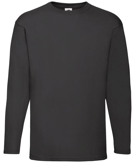 Fruit of the Loom Valueweight long sleeve T