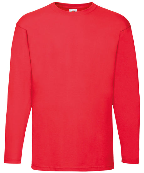 Fruit of the Loom Valueweight long sleeve T
