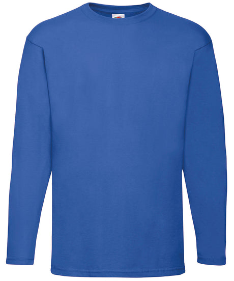 Fruit of the Loom Valueweight long sleeve T