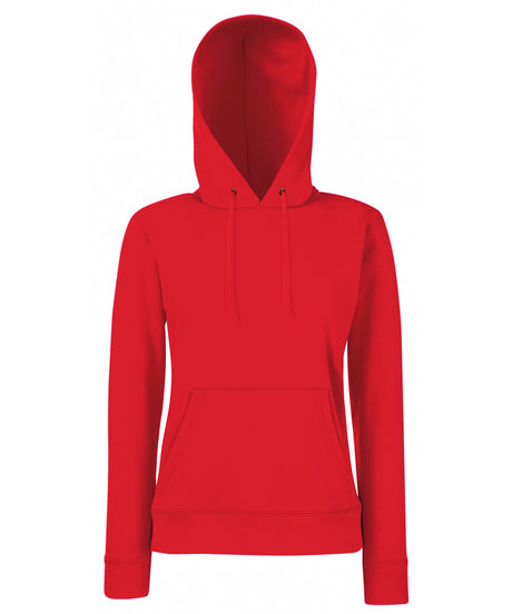 Fruit of the Loom Womens Classic 80/20 hooded sweatshirt