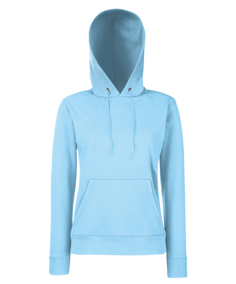 Fruit of the Loom Womens Classic 80/20 hooded sweatshirt