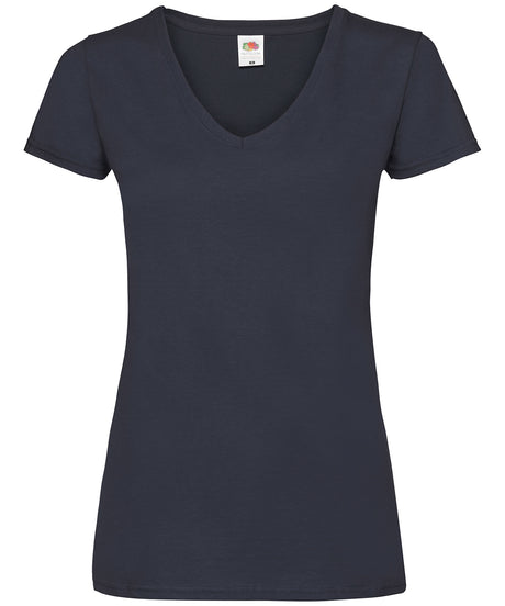 Fruit of the Loom Womens valueweight v-neck T