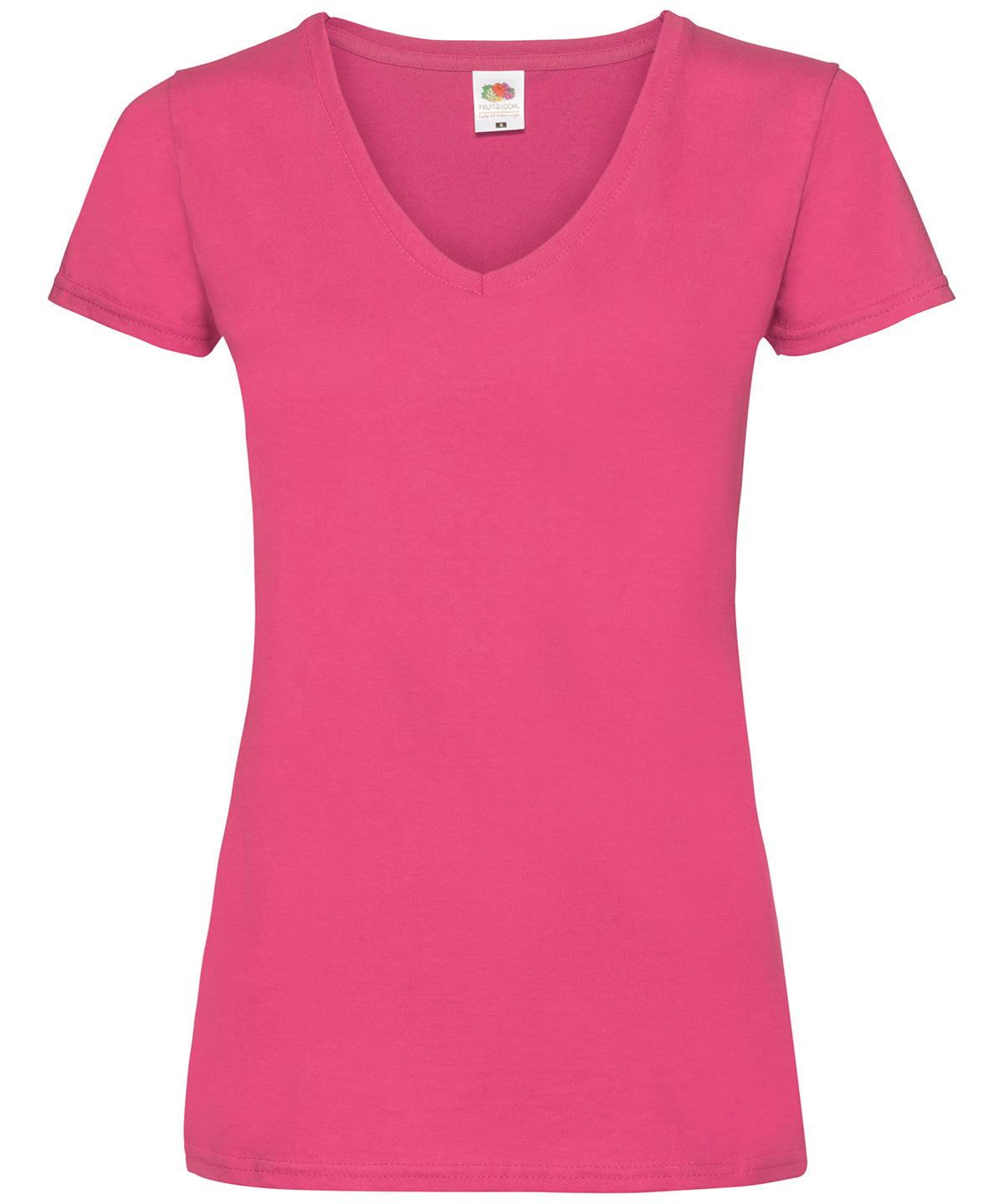 Fruit of the Loom Womens valueweight v-neck T