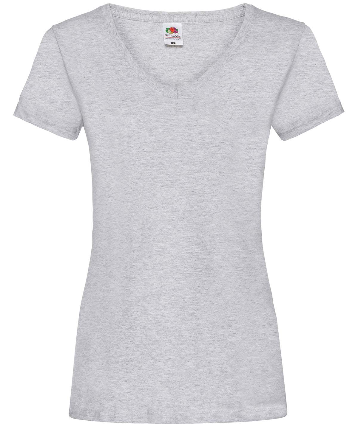 Fruit of the Loom Womens valueweight v-neck T