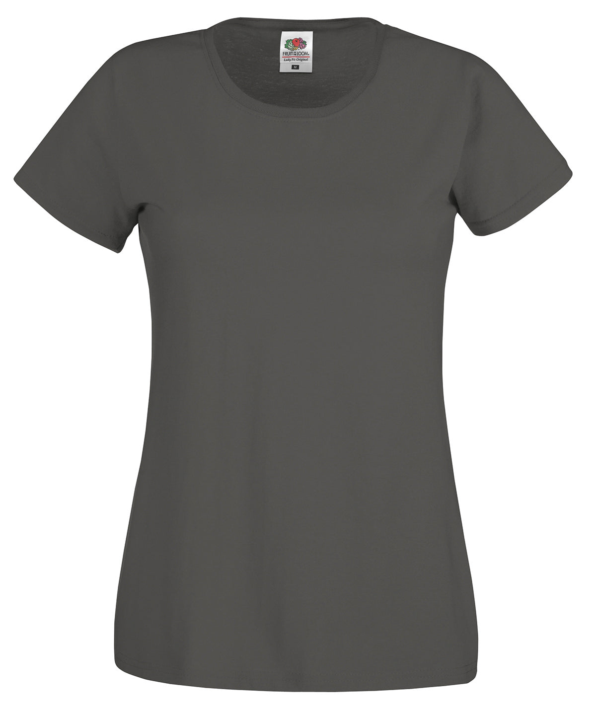 Fruit of the Loom Womens original T Light Graphite