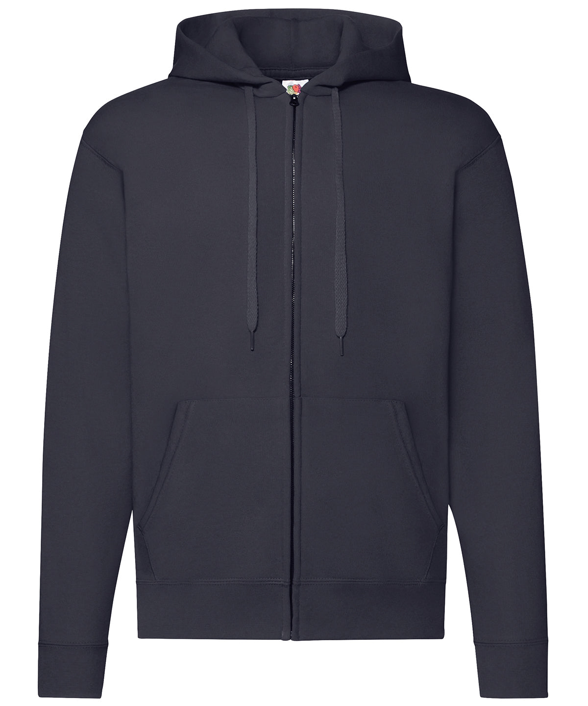 Fruit of the Loom Classic 80/20 hooded sweatshirt jacket