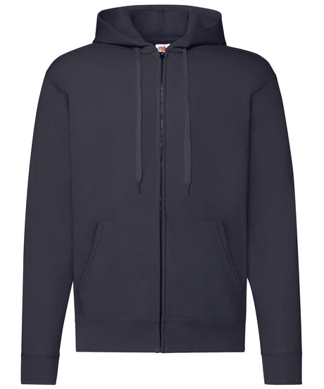 Fruit of the Loom Classic 80/20 hooded sweatshirt jacket