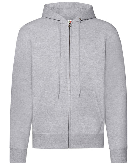 Fruit of the Loom Classic 80/20 hooded sweatshirt jacket