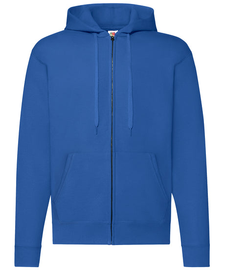 Fruit of the Loom Classic 80/20 hooded sweatshirt jacket