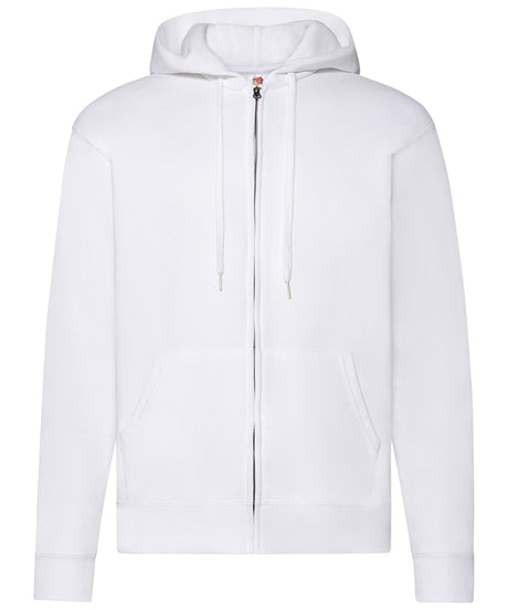 Fruit of the Loom Classic 80/20 hooded sweatshirt jacket