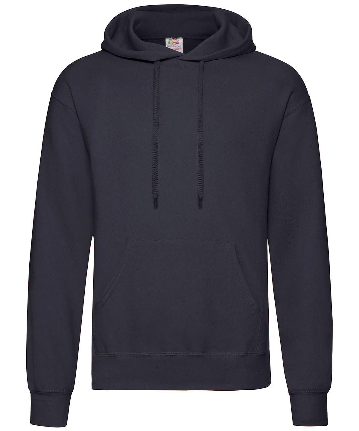Fruit of the Loom Classic 80/20 Hooded Sweatshirt - Deep Navy / S / Hoodies