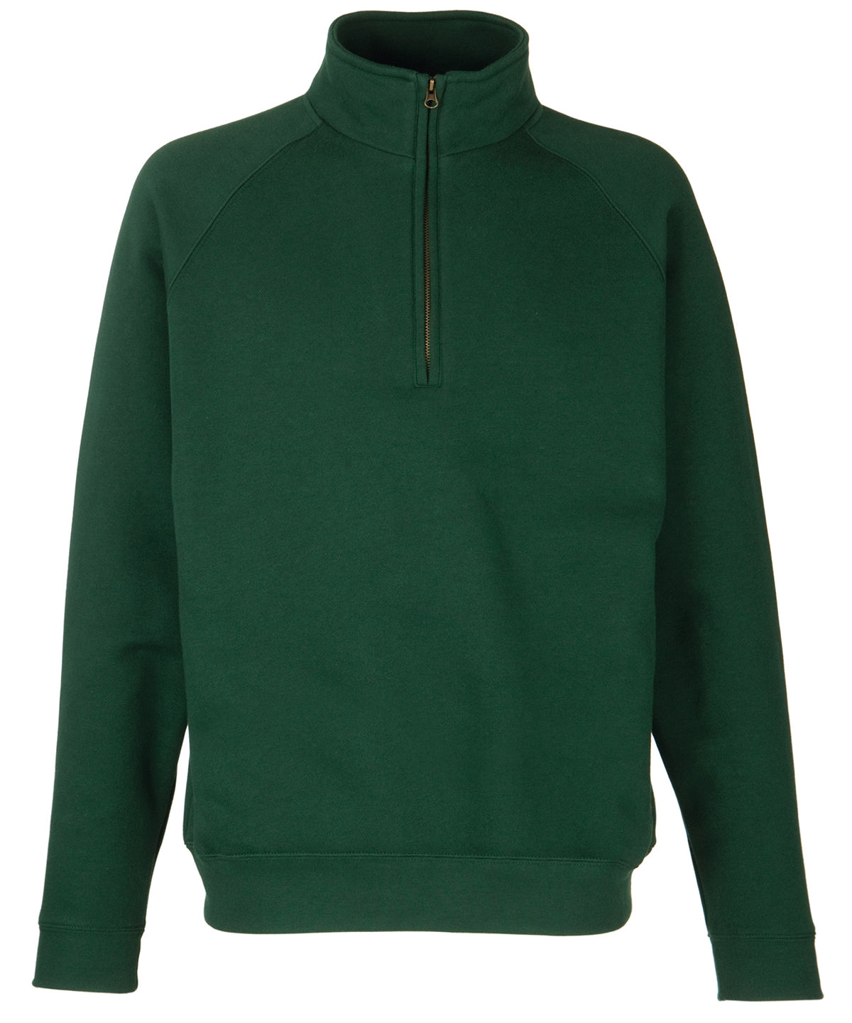 Fruit of the Loom Classic 80/20 zip neck sweatshirt