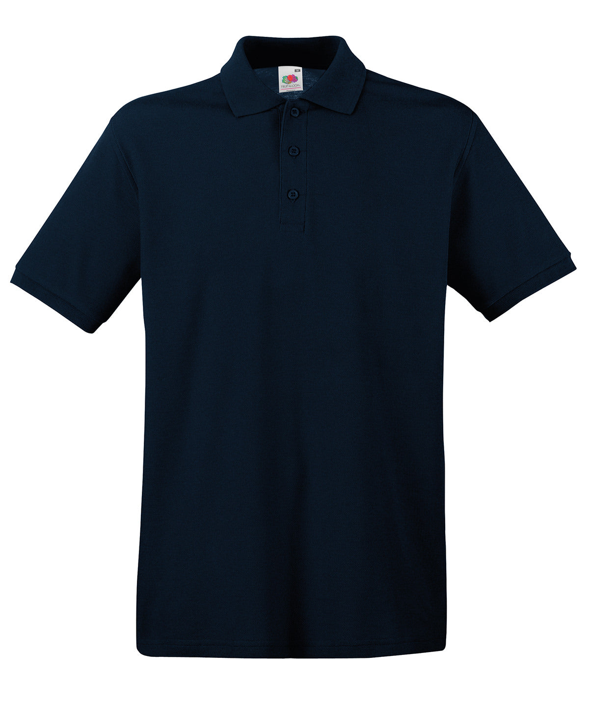 Fruit of the Loom Premium polo Deep Navy - S - Polo Shirts